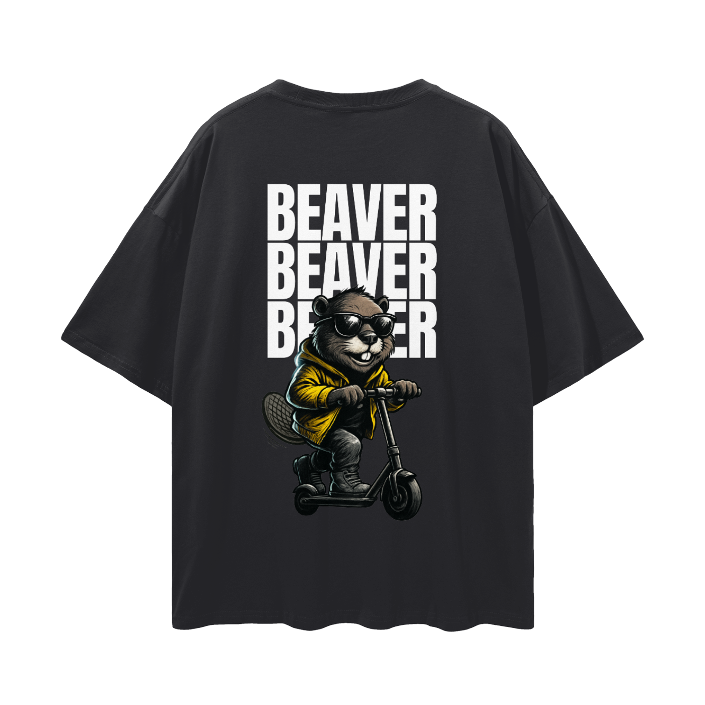 Oversize Deep Drop Shoulder Tee - 190 GSM