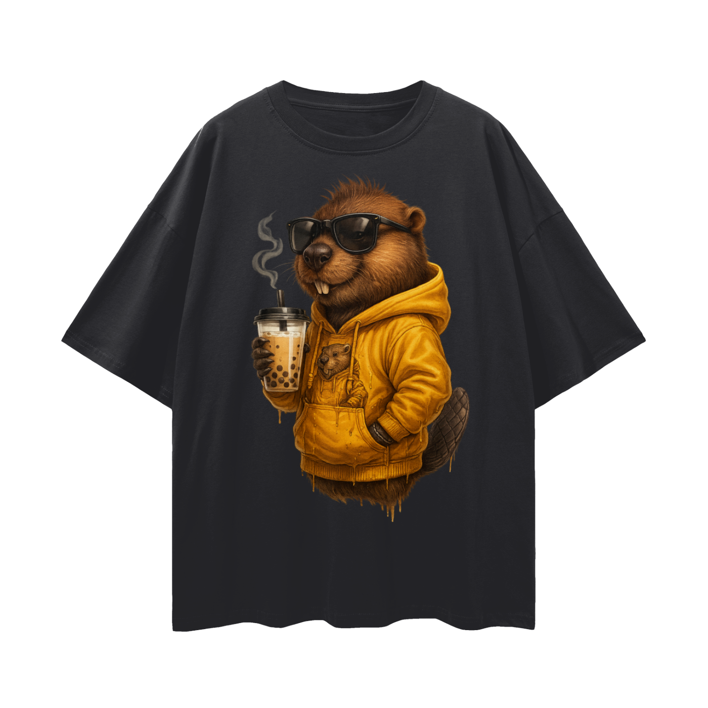 JustLikeEh,EhvinTheBeaver,CanadianStreetwear,BobaDrip,GraphicTeeGoals,OversizedFit,StreetStyleVibes,AnimalStyle,TShirtDrop,LimitedEditionStyle