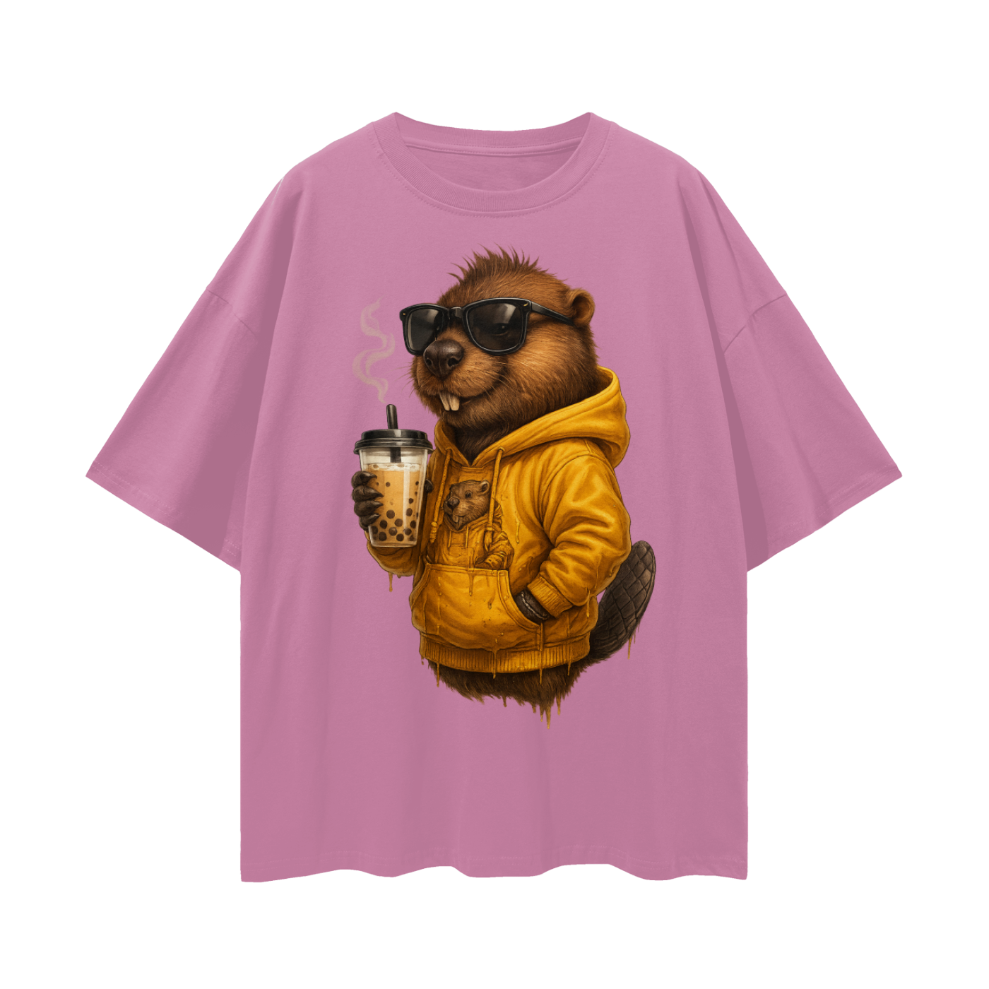 JustLikeEh,EhvinTheBeaver,CanadianStreetwear,BobaDrip,GraphicTeeGoals,OversizedFit,StreetStyleVibes,AnimalStyle,TShirtDrop,LimitedEditionStyle